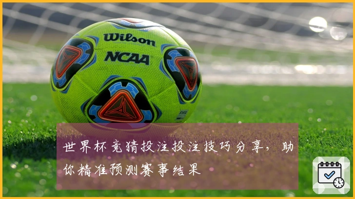 世界杯竞猜投注投注技巧分享，助你精准预测赛事结果